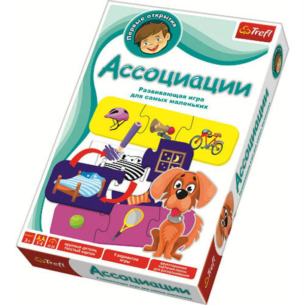 Ассоциации, арт. 01102T, производитель Trefl (Трефл), ISBN 590-0-51101-102-9, № 1
