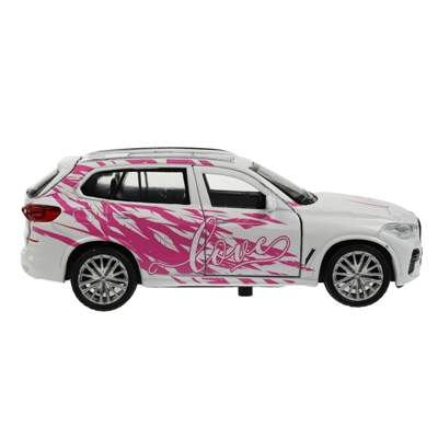 BMW X5 белый для девочек, 12 см., арт. X5-12GRL-WH, производитель Симбат, ISBN 468-0-10799-157-7№ 3