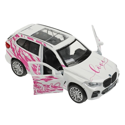 BMW X5 белый для девочек, 12 см., арт. X5-12GRL-WH, производитель Симбат, ISBN 468-0-10799-157-7№ 4