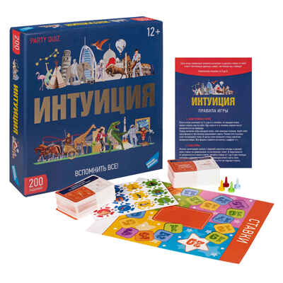 Игра детская настольная Интуиция, арт. 2204C, производитель Dream Makers (Дрим Мейкерс), ISBN 481-4-71800-196-1 № 3