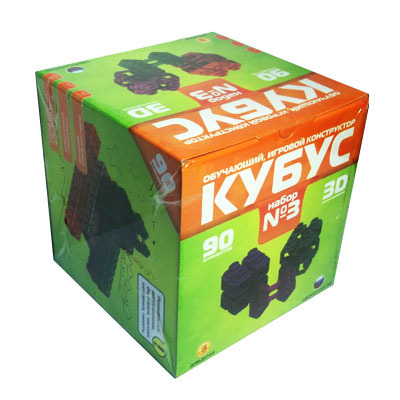 Кубус Большой №3, производитель БИПЛАНТ, ISBN 460-6-95789-420-2, № 1