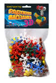 Конструктор &quot;Радужная мозаика 3D, №2&quot;, арт.11033, производитель БИПЛАНТ, ISBN 460-6-95789-413-4, № 1