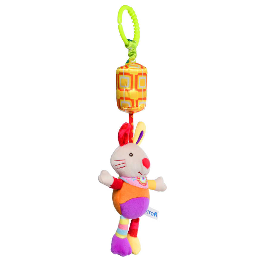Игрушка-подвеска Uviton со звоночком Зайка Арт 0604/04, производитель Uviton, ISBN 465-7-78025-106-9, № 3