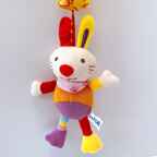 Игрушка-подвеска Uviton со звоночком Зайка Арт 0604/04, производитель Uviton, ISBN 465-7-78025-106-9, № 7