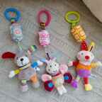 Игрушка-подвеска Uviton со звоночком Зайка Арт 0604/04, производитель Uviton, ISBN 465-7-78025-106-9, № 8