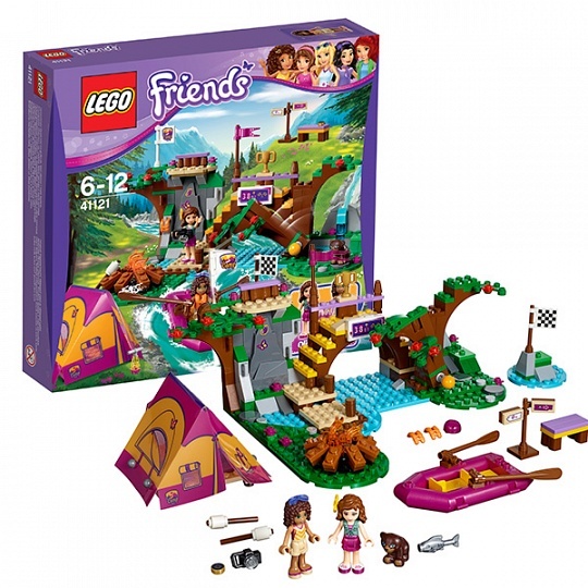 LEGO Friends 41121 Спортивный лагерь: сплав по реке, производитель LEGO (ЛЕГО), ISBN 570-2-01559-237-6, № 2