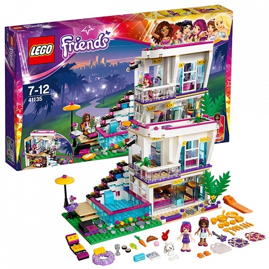 LEGO Friends 41135 Поп-звезда: дом Ливи, производитель LEGO (ЛЕГО), ISBN 570-2-01559-366-3, № 2