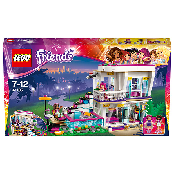 LEGO Friends 41135 Поп-звезда: дом Ливи, производитель LEGO (ЛЕГО), ISBN 570-2-01559-366-3, № 1