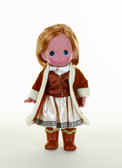 Кукла Precious Moments Герда, 30 см, арт. 8412, производитель The Doll Maker, ISBN 73-2-53308-412-6, № 1