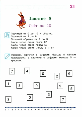 Занимаюсь математикой: для детей 6-7 лет. Ч. 1.. Сорокина Т.В.. Ломоносовская школа, производитель Эксмо , ISBN 978-5-69965-977-7№ 4