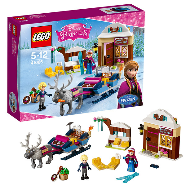 LEGO Disney Princess 41066 Дисней Анна и Кристоф: прогулка на санях, производитель LEGO (ЛЕГО), ISBN 570-2-01559-175-1, № 1