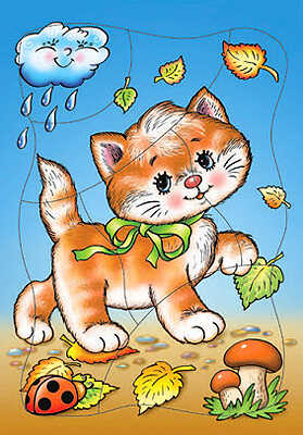 Пазл &quot;Котенок&quot;, производитель Дрофа-медиа, ISBN 460-7-14735-216-8№ 1