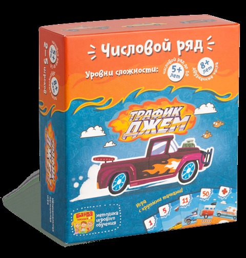 Банда умников. Настольная игра Трафик-Джем арт.УМ001 /16, производитель Банда умников, ISBN 460-3-72039-755-7, № 1