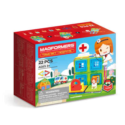Магформерс Town Hospital Set, арт. 717006, производитель Magformers (Магформерс), ISBN 73-0-65817-006-9№ 1