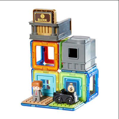 Магформерс Town Bank  Set, арт. 717009, производитель Magformers (Магформерс), ISBN 73-0-65817-009-0№ 2