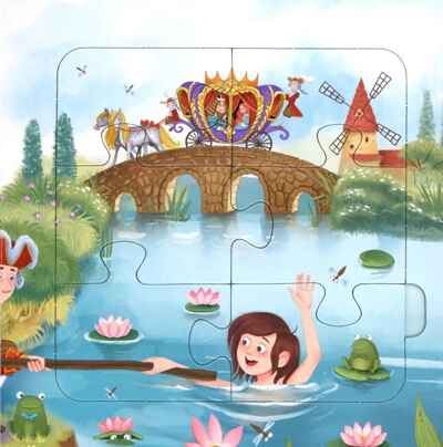 Книга с пазлами. Кот в сапогах, производитель Malamalama (Маламалама), ISBN 978-5-00230-323-6 № 5