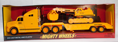 Строительная техника Перевозчик +Подъемный кран 66 см., производитель Mighty Wheels, ISBN 004-4-27879-238-0, № 1