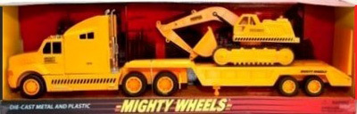 Строительная техника Перевозчик + Экскаватор 66 см., производитель Mighty Wheels, ISBN 004-4-27879-248-9, № 1