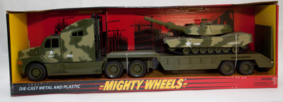 Военная техника Перевозчик + Танк 66 см., производитель Mighty Wheels, ISBN 004-4-27879-288-5, № 1