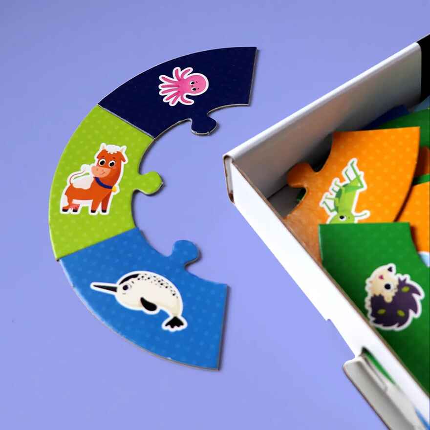 Пазлы-ассоциации: Животные, производитель Malamalama (Маламалама), ISBN 465-5-75264-670-7, № 2