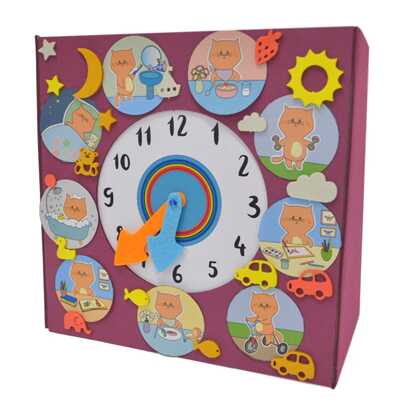 Занимательные часы Кот, арт. 2138К, производитель SANTA LUCIA (САНТА ЛЮЧИЯ), ISBN 462-0-02090-642-5№ 1