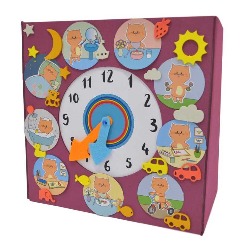 Занимательные часы Кот, арт. 2138К, производитель SANTA LUCIA (САНТА ЛЮЧИЯ), ISBN 462-0-02090-642-5, № 1