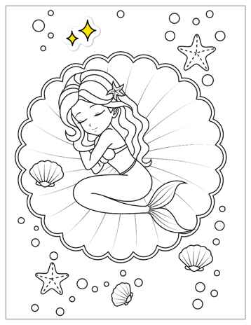 Русалочки (Аниме-раскраски с наклейками), книги с наклейками, производитель МОЗАИКА kids , ISBN 978-5-43154-660-0№ 3