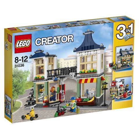 LEGO Creator 31036 Магазин по продаже игрушек и продуктов, производитель LEGO (ЛЕГО), ISBN 570-2-01534-814-0, № 1
