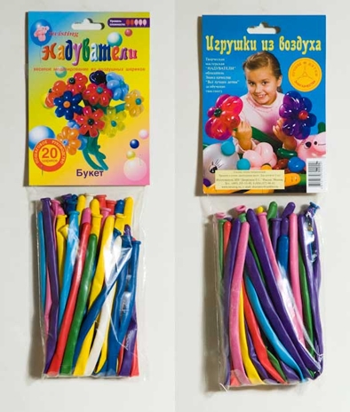 Наборы ШДМ &quot;Букет цветов&quot;, производитель Надуватели, ISBN 461-2-73079-002-9№ 1