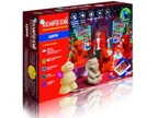 Набор Цирк, песочный, красный+3D формочки, песочница, 2 кг, арт. KPTC, производитель Волшебный мир, ISBN 462-0-01659-499-5, № 1