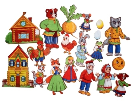 Сказки 5 в 1 новые. Фетр, арт. LIP1424, производитель Веселые липучки LIP-LIP, ISBN 200-0-73819-145-0, № 1