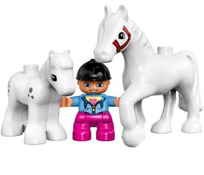 LEGO Duplo 10806 Лошадки, производитель LEGO (ЛЕГО), ISBN 570-2-01559-793-7№ 3