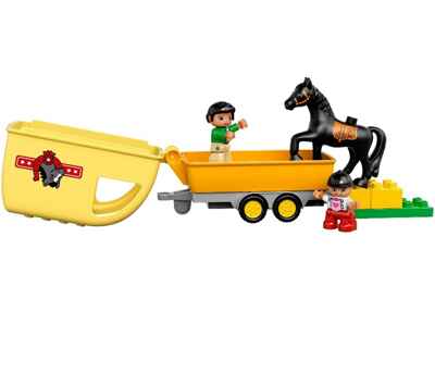 LEGO Duplo 10807 Трейлер для лошадок, производитель LEGO (ЛЕГО), ISBN 570-2-01559-900-9№ 3