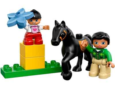 LEGO Duplo 10807 Трейлер для лошадок, производитель LEGO (ЛЕГО), ISBN 570-2-01559-900-9№ 4