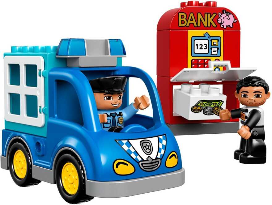 LEGO Duplo 10809 Полицейский патруль, производитель LEGO (ЛЕГО), ISBN 570-2-01559-906-1, № 1