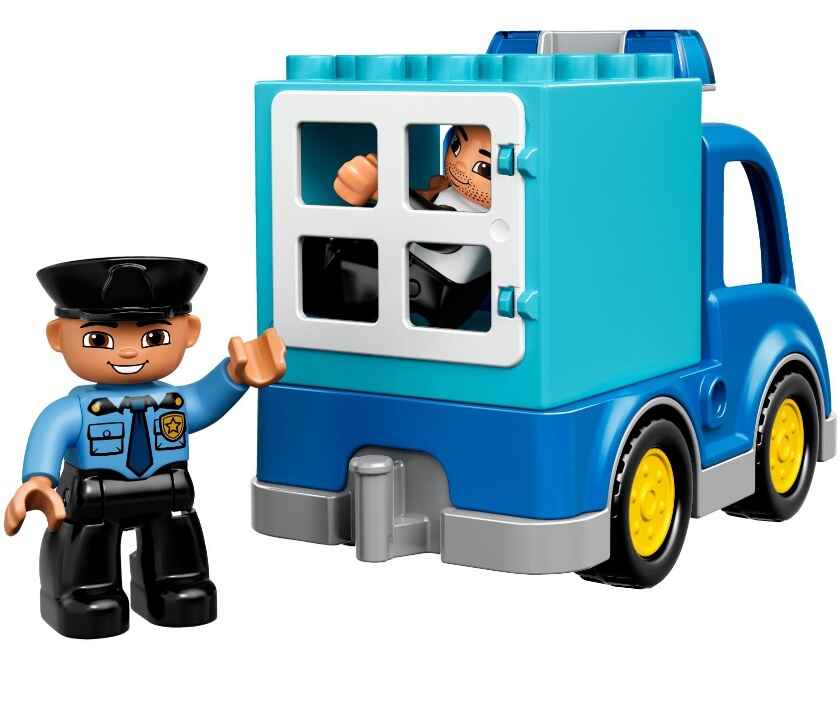 LEGO Duplo 10809 Полицейский патруль, производитель LEGO (ЛЕГО), ISBN 570-2-01559-906-1, № 2