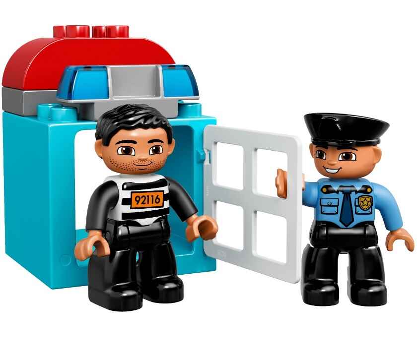 LEGO Duplo 10809 Полицейский патруль, производитель LEGO (ЛЕГО), ISBN 570-2-01559-906-1, № 3