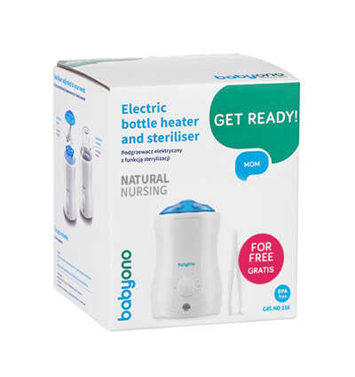 Подогреватель для бутылочек с функцией стерилизации, арт.216, производитель Babyono, ISBN 590-1-43540-739-4№ 4