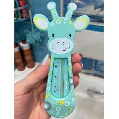 Термометр для купания - Жирафик (мята), арт.776/01, производитель Babyono, ISBN 590-1-43540-870-4№ 7