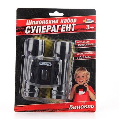 Шпионский набор Бинокль, арт. B866125-R, производитель Симбат, ISBN 469-0-59000-887-4№ 1