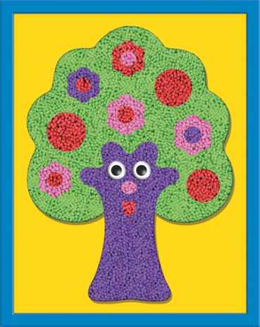 Картинка из крупинок Деревце, арт. 2623, производитель Дрофа-медиа, ISBN 460-7-14736-948-7№ 2