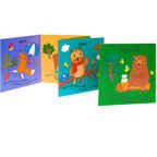 В лесу (Зверушки-раскладушки), производитель МОЗАИКА kids , ISBN 978-5-43150-884-4, № 5
