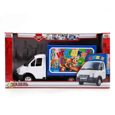 Технопарк Газель игрушки, арт. Z560-H11001-R, производитель Симбат, ISBN 469-0-59008-362-8№ 1