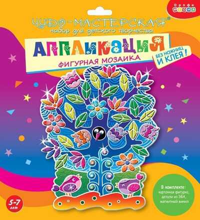 Фигурная мозаика. Чудо-Дерево, арт. 3392, производитель Дрофа-медиа, ISBN 460-7-14738-982-9 № 1