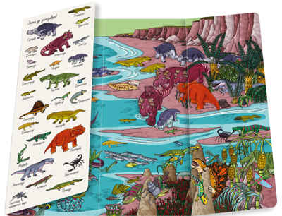 Динозавры. Найди и покажи, производитель Клевер (Clever) , ISBN 978-5-91982-416-9№ 2