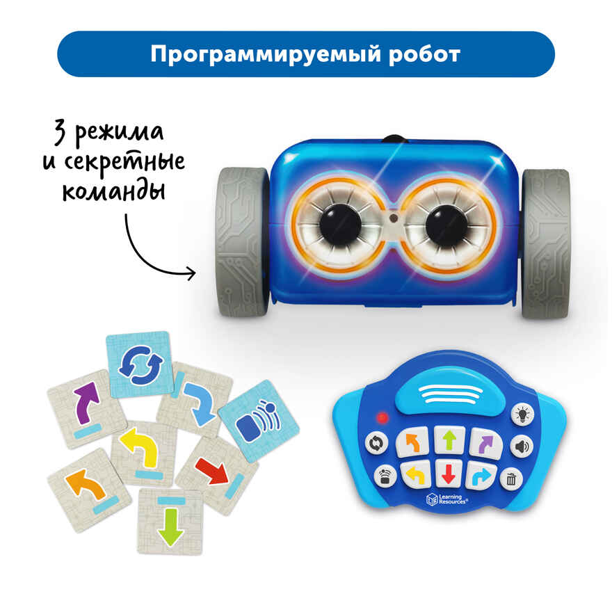 Алгоритмика. Первые шаги с программируемым роботом , арт. MZS0037, производитель Learning Resources, ISBN 200-7-36723-136-6, № 6