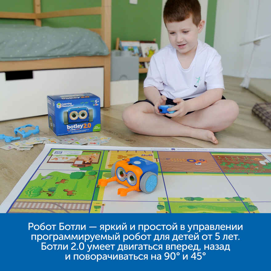Алгоритмика. Первые шаги с программируемым роботом , арт. MZS0037, производитель Learning Resources, ISBN 200-7-36723-136-6, № 7