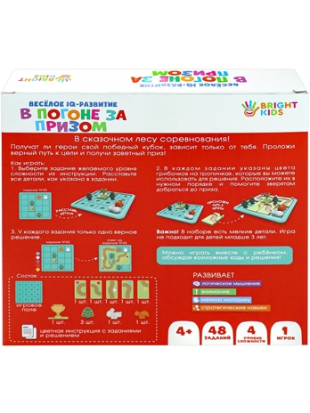 Головоломка В погоне за призом, арт. ИК-8714, производитель Рыжий кот, ISBN 462-0-12978-714-7№ 3