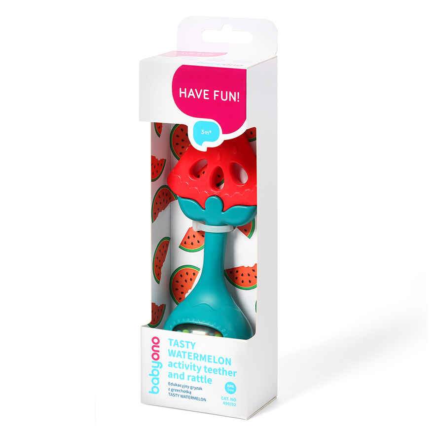 Погремушка Арбуз Арт.499/02, производитель Babyono, ISBN 590-1-43541-086-8, № 2