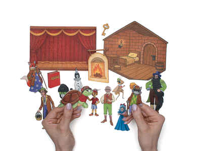 Золотой Ключик, арт. LIP 1410, производитель Веселые липучки LIP-LIP, ISBN 200-0-73819-118-4№ 3